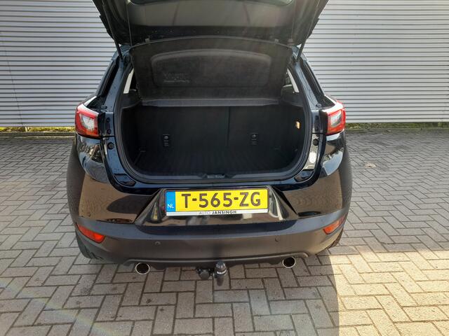 Mazda CX-3 2.0 SkyActiv-G 120 GT-M Automaat | Clima | Navigatie | Trekhaak | Stoelverwarming | Leer | Camera | RIJKLAARPRIJS INCL 12 MAANDEN GARANTIE EN BEURT