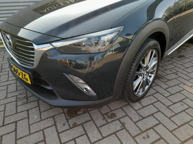 Mazda CX-3 2.0 SkyActiv-G 120 GT-M Automaat | Clima | Navigatie | Trekhaak | Stoelverwarming | Leer | Camera | RIJKLAARPRIJS INCL 12 MAANDEN GARANTIE EN BEURT