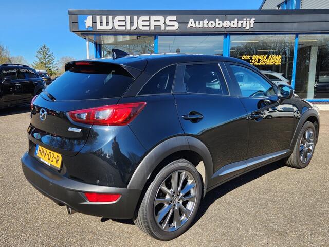 Mazda CX-3 2.0 SAG 150pk GT-Luxury 4WD Leer/Alcantara,navi,cruise,camera