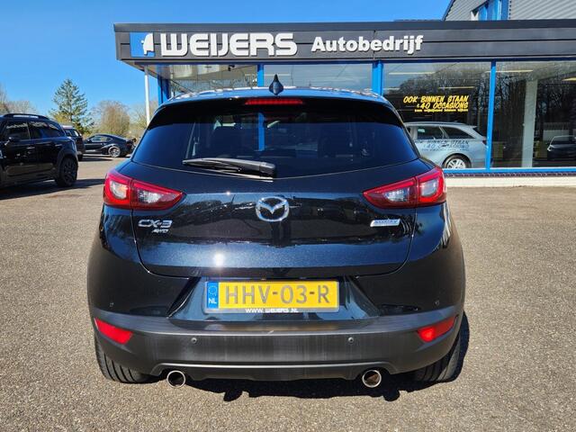 Mazda CX-3 2.0 SAG 150pk GT-Luxury 4WD Leer/Alcantara,navi,cruise,camera