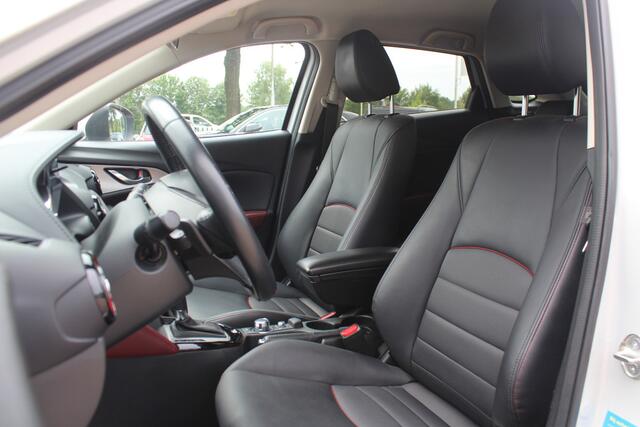 Mazda CX-3 2.0 SkyActiv-G 120 GT-M / Camera / Head-up / Half leder / 18'' / Keyless / Stoelverwarming / DAB / Cruise Control