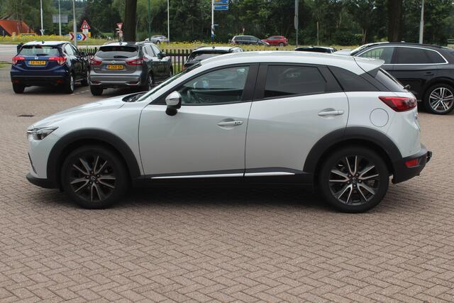 Mazda CX-3 2.0 SkyActiv-G 120 GT-M / Camera / Head-up / Half leder / 18'' / Keyless / Stoelverwarming / DAB / Cruise Control