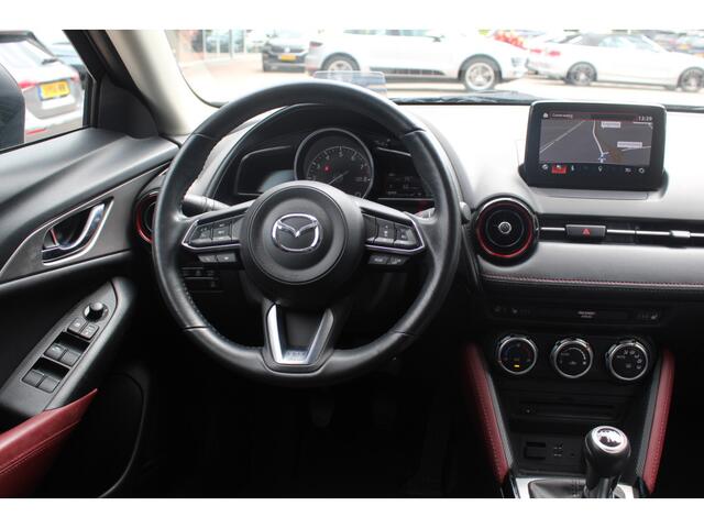 Mazda CX-3 2.0 SkyActiv-G 120 GT-M / Camera / Head-up / Half leder / 18'' / Keyless / Stoelverwarming / DAB / Cruise Control