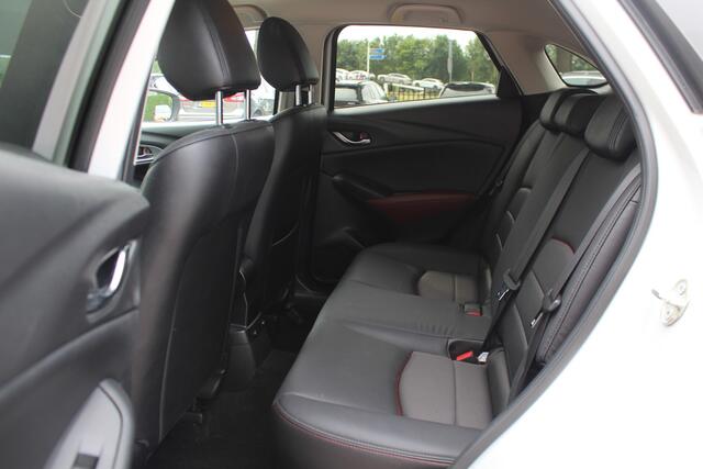 Mazda CX-3 2.0 SkyActiv-G 120 GT-M / Camera / Head-up / Half leder / 18'' / Keyless / Stoelverwarming / DAB / Cruise Control