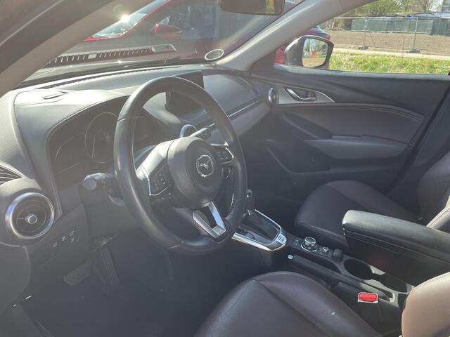 Mazda CX-3 2.0 SkyActiv-G 120 GT-Luxury Automaat, Trekhaak, LMV 18 Inch, Leder, Navi, Cruise, Airco, HUD, PDC, Camera, LKA, Stoelverwarming