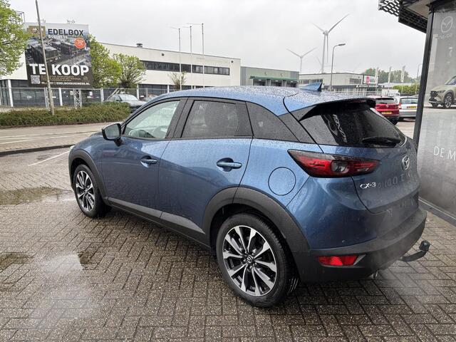 Mazda CX-3 2.0 SkyActiv-G 121 Luxury , Automaat, Trekhaak, Wit Leder, Navi, Cruise, Apple Carplay, PDC, LMV 18 Inch, Stoelverwarming