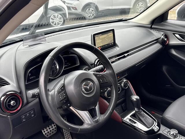 Mazda CX-3 2.0 SkyActiv-G 120 GT-M **AUTOMAAT/ LEDER/ NAVIGATIE/ ADAPTIVE CRUISE CONTROL/ GARANTIE**