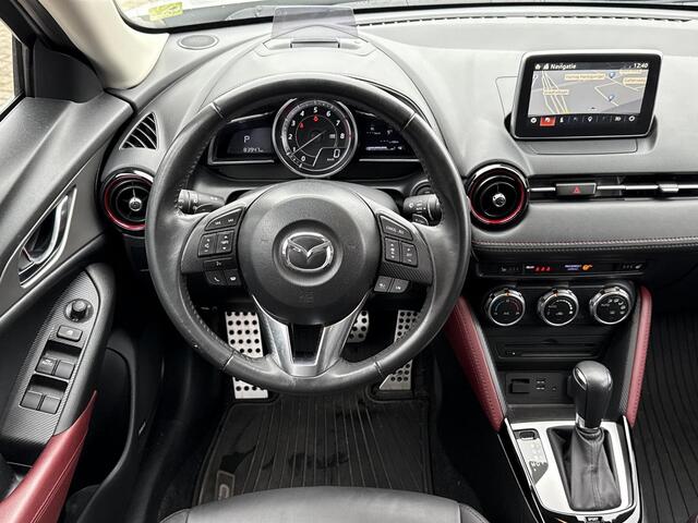 Mazda CX-3 2.0 SkyActiv-G 120 GT-M **AUTOMAAT/ LEDER/ NAVIGATIE/ ADAPTIVE CRUISE CONTROL/ GARANTIE**