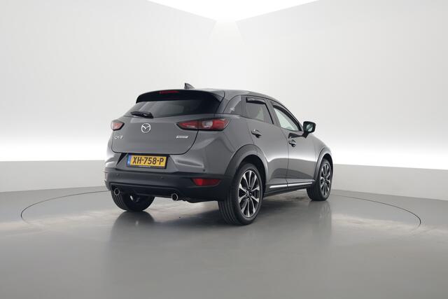 Mazda CX-3 2.0 SkyActiv-G 120 GT-M | HUD | Stoel- Stuurverw. | Camera | Adapt. Cruise | Navi