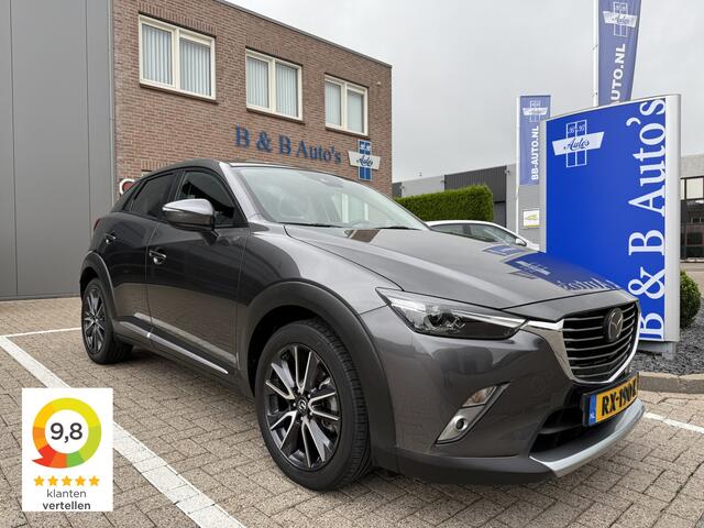 Mazda CX-3 2.0 SkyActiv-G 120pk GT-M l ACC l CAMERA l ECC l HUD l LEDER l NAVI l 57.000km