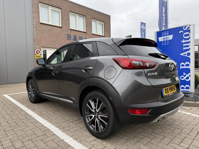 Mazda CX-3 2.0 SkyActiv-G 120pk GT-M l ACC l CAMERA l ECC l HUD l LEDER l NAVI l 57.000km