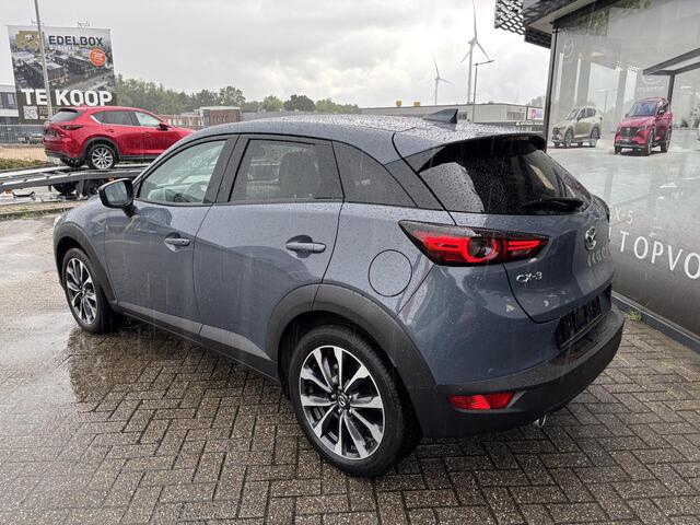 Mazda CX-3 2.0 SkyActiv-G 121 Luxury-Line , Automaat, Trekhaak, Wit Leder, Navi, Apple Carplay, Clima, Cruise, PDC, LMV 18 Inch, Stoelverwarming