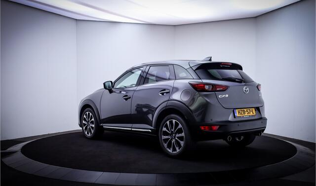 Mazda CX-3 2.0 Aut.SkyActiv-G FULL LED | HEAD UP | CAMERA | LEDER | CARPLAY | STOELVERW | NAVI | BLINDSPOT | PDC V+A | LMV 18''