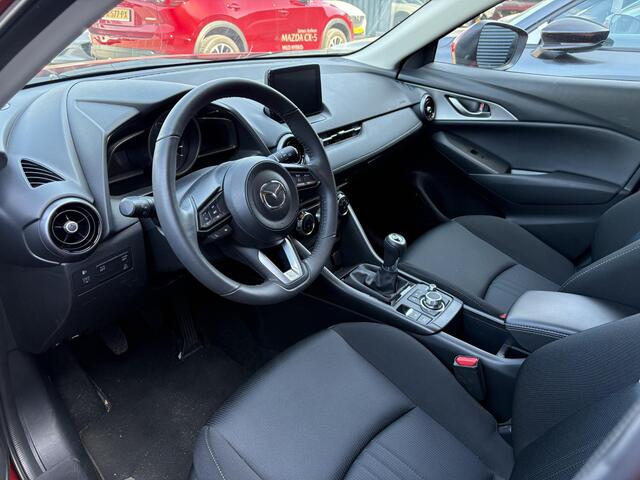 Mazda CX-3 2.0 SkyActiv-G 121 Sportive , Trekhaak, Navi, Cruise, Stoelverwarming, PDC, LMV 18 Inch, Clima, Bluetooth, Armsteun, DAB