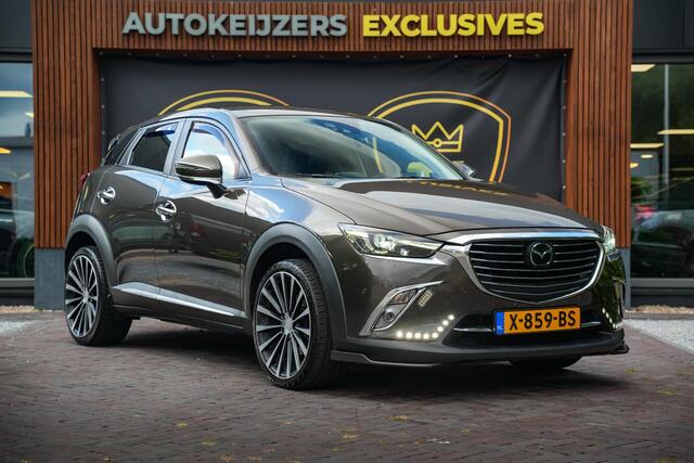 Mazda CX-3 2.0 SkyActiv-G 150 GT-M 4WD AIRCO STOELVERWARMING CRUISE CONTROL STUURVERWARMING