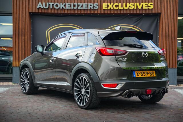 Mazda CX-3 2.0 SkyActiv-G 150 GT-M 4WD AIRCO STOELVERWARMING CRUISE CONTROL STUURVERWARMING