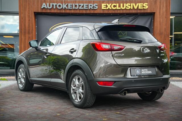 Mazda CX-3 2.0 SkyActiv-G 120 Dynamic Cruise Control Airco Automatisch Navigatie Stoelverw. PDC Automaat!