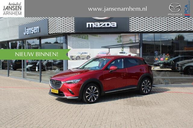 Mazda CX-3 2.0 SkyActiv-G 120 GT-M , Automaat, Trekhaak, Adap.Cruise, Bose, Half Leder, LMV 18 Inch, Camera, PDC, Stuur/Stoelverwarming