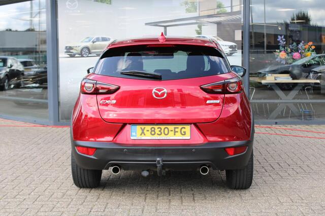 Mazda CX-3 2.0 SkyActiv-G 120 GT-M , Automaat, Trekhaak, Adap.Cruise, Bose, Half Leder, LMV 18 Inch, Camera, PDC, Stuur/Stoelverwarming