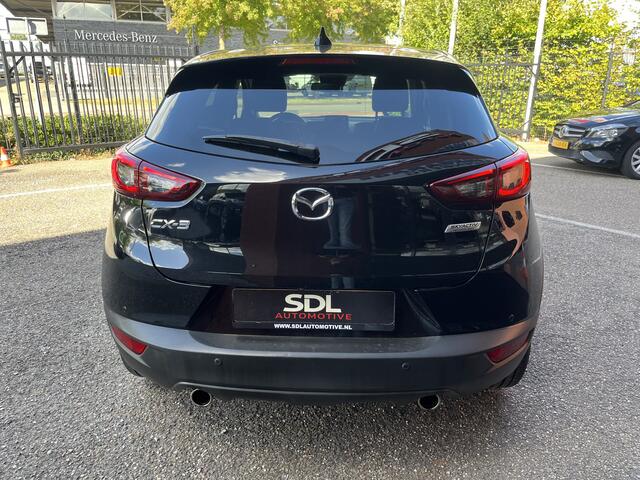 Mazda CX-3 2.0 SkyActiv-G 120 GT-Luxury // HEAD-UP DISPLAY // LEDER // ELEK. STOEL+GEHEUGEN // DODEHOEK // CAMERA+SENSOREN // NAVI //