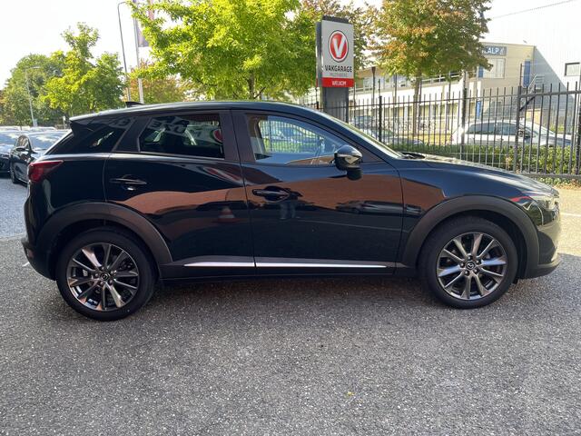 Mazda CX-3 2.0 SkyActiv-G 120 GT-Luxury // HEAD-UP DISPLAY // LEDER // ELEK. STOEL+GEHEUGEN // DODEHOEK // CAMERA+SENSOREN // NAVI //