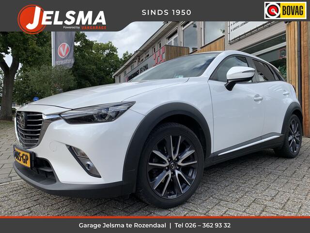 Mazda CX-3 2.0 SkyActiv-G 120 GT-line, Trekhaak | Camera | Leer
