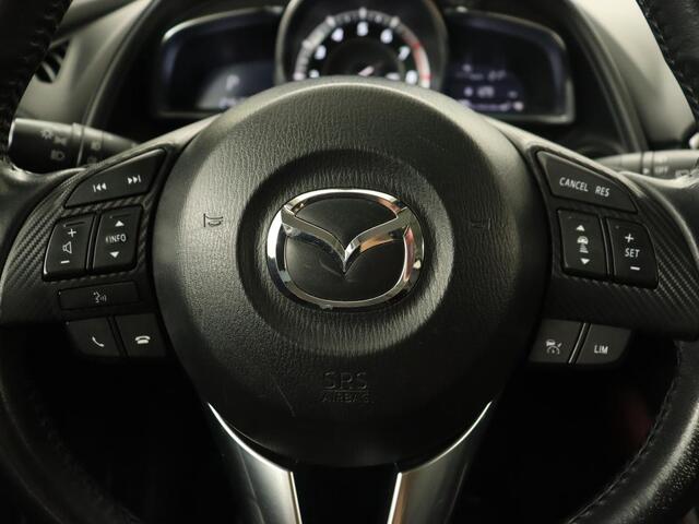 Mazda CX-3 2.0 SkyActiv-G 120 GT-M | Leder | Camera | Stoelverwarming | Dode hoek | Adaptive Cruise | Navigatie | Head-up | Keyless