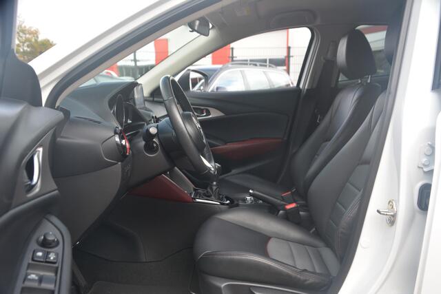Mazda CX-3 2.0 SkyActiv-G 120 GT-M | Navigatie | Leer | BOSE | Stoel+stuurverwarming | Camera | NL auto!! |