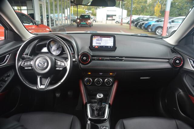 Mazda CX-3 2.0 SkyActiv-G 120 GT-M | Navigatie | Leer | BOSE | Stoel+stuurverwarming | Camera | NL auto!! |