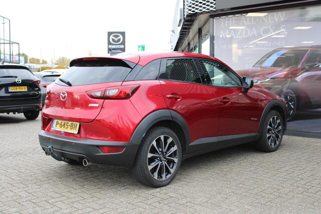 Mazda CX-3 2.0 SkyActiv-G 120 Sport Selected , Trekhaak, Navi, Clima, Cruise, Stoelverwarming, All Season, LMV 18 Inch, Bluetooth, PDC