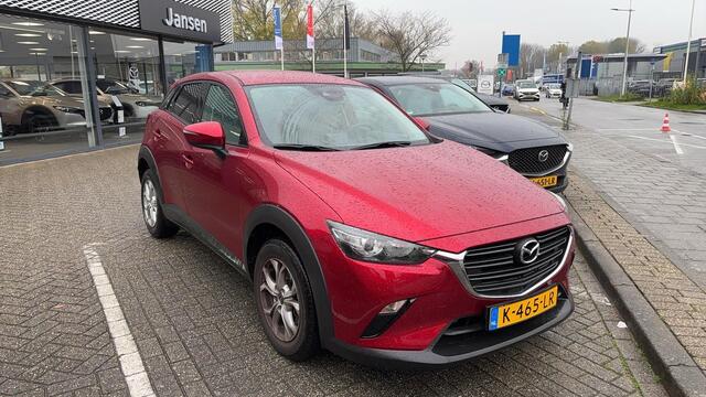 Mazda CX-3 2.0 SkyActiv-G 121 Comfort , Automaat, Navi, Clima, Cruise, Apple Carplay, PDC, LKA, LMV 16 Inch, Stoelverwarming