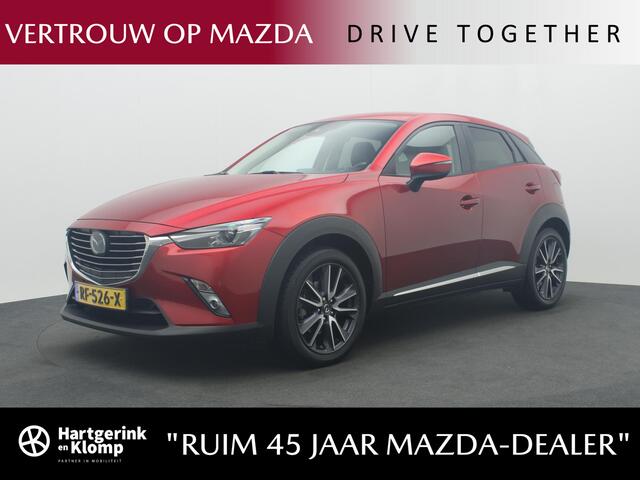 Mazda CX-3 2.0 GT-M met afneembare trekhaak en Apple CarPlay : dealer onderhouden