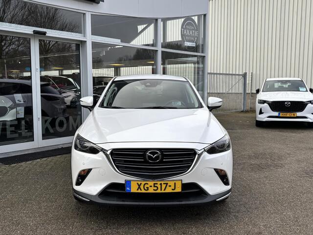 Mazda CX-3 2.0 SkyActiv-G 120 GT-M NL-Auto, Dealer Ondh, Leer, Navigatie, Stuurverw., Stoelverw, Cruise Controle Ad., Elect. bestuurders + geheugen, Head-up, Parkeer hulp, A-Rij-Camera