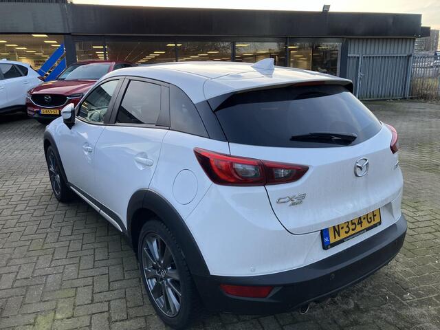 Mazda CX-3 2.0 SkyActiv-G 150 GT-M 4WD , Automaat, Trekhaak, Half leder, Navi, Camera, Adap.Cruise, Bose, Stoel/Stuurverwarming, Apple Carplay, Android Auto, LMV 18 Inch, HUD, PDC, LKA,