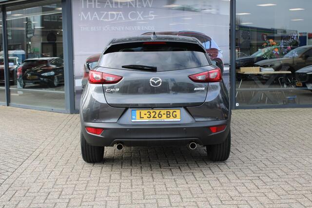Mazda CX-3 2.0 SkyActiv-G 120 GTM-line , Navi, Half Leder, Camera, Clima, Cruise, Stoelverwarming,LMV 18 Inch, HUD, PDC, LKA, BSM
