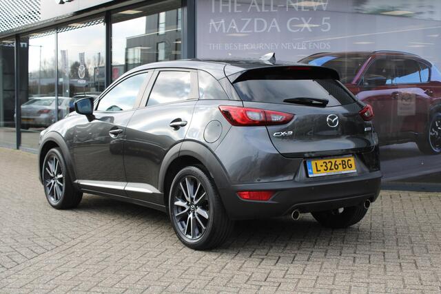 Mazda CX-3 2.0 SkyActiv-G 120 GTM-line , Navi, Half Leder, Camera, Clima, Cruise, Stoelverwarming,LMV 18 Inch, HUD, PDC, LKA, BSM