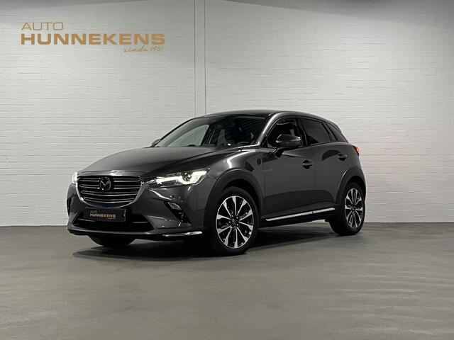 Mazda CX-3 2.0 SkyActiv-G 120 GT-M Trekhaak | Adapt. Cruise | Achteruitrij camera | Stuur-/stoelverwarming | Memory | Carplay | Leder