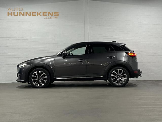 Mazda CX-3 2.0 SkyActiv-G 120 GT-M Trekhaak | Adapt. Cruise | Achteruitrij camera | Stuur-/stoelverwarming | Memory | Carplay | Leder