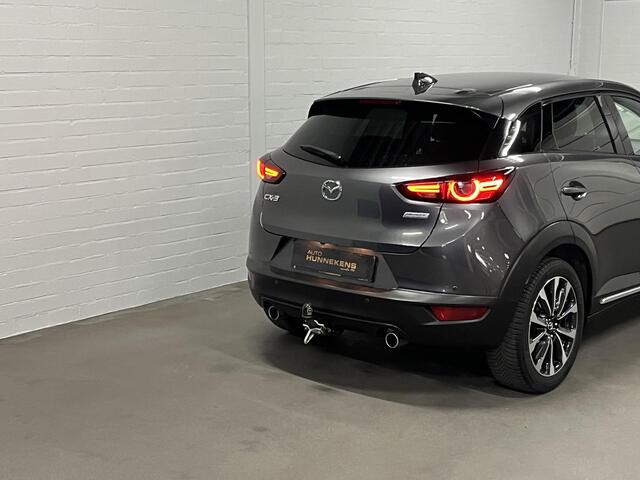 Mazda CX-3 2.0 SkyActiv-G 120 GT-M Trekhaak | Adapt. Cruise | Achteruitrij camera | Stuur-/stoelverwarming | Memory | Carplay | Leder