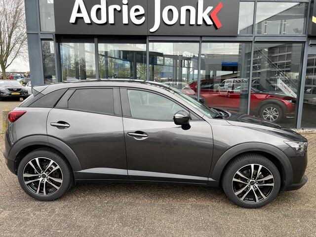 Mazda CX-3 2.0 SkyActiv-G 120 Dynamic UNIEKE KM STAND 21.786km | 18"LM VELGEN | ALL SEASON BANDEN | PARKEER SENSOREN | NAVIGATIE | NED. AUTO | DEALER ONDERHOUDEN |