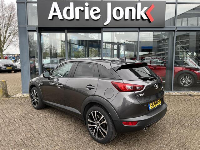 Mazda CX-3 2.0 SkyActiv-G 120 Dynamic UNIEKE KM STAND 21.786km | 18"LM VELGEN | ALL SEASON BANDEN | PARKEER SENSOREN | NAVIGATIE | NED. AUTO | DEALER ONDERHOUDEN |