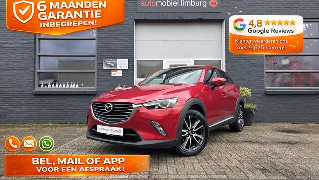 Mazda CX-3 2.0 SkyActiv-G 120 Sports-Line | LED | 18" | LEDER | HEAD-UP | CAMERA | 1e EIGENAAR