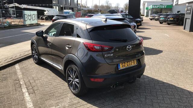 Mazda CX-3 2.0 SkyActiv-G 120 GT-M , Automaat, Trekhaak, Half Leder, Bose, Camera, LMV 18 Inch, Stuur/Stoelverwarming, Adap.Cruise, Clima, Apple Carplay, Android Auto, PDC, LKA