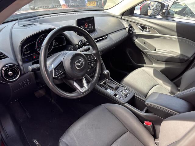 Mazda CX-3 2.0 SkyActiv-G 120 GT-M , Automaat, Trekhaak, Adap.Cruise, Bose, Half Leder, LMV 18 Inch, HUD, PDC, Stuur/Stoelverwarming