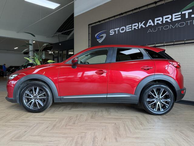 Mazda CX-3 2.0 SkyActiv-G 120 GT-M Navi | 18inch | Camera | HUD | Stoelverwarming | ACC | Dodehoek | 100% Onderhouden!