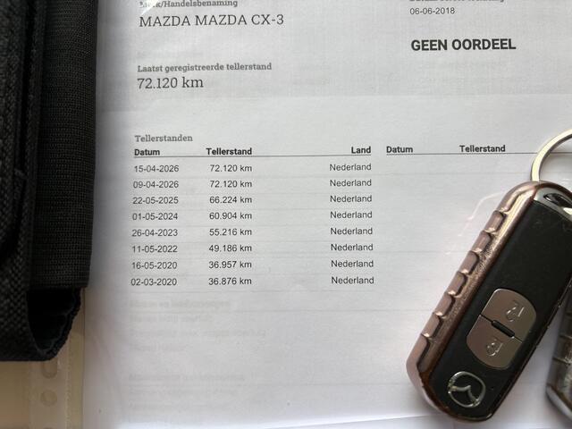 Mazda CX-3 2.0 SkyActiv-G 120 GT-M line, leder, cruise/climate/head up