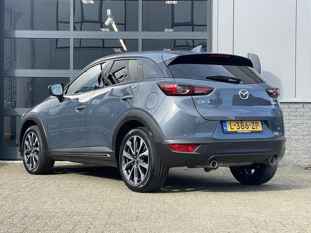 Mazda CX-3 2.0 SkyActiv-G 121 Luxury | AUTOMAAT | 360 CAMERA | CARPLAY | HALF LEDER | HUD |