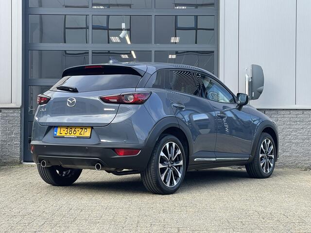 Mazda CX-3 2.0 SkyActiv-G 121 Luxury | AUTOMAAT | 360 CAMERA | CARPLAY | HALF LEDER | HUD |