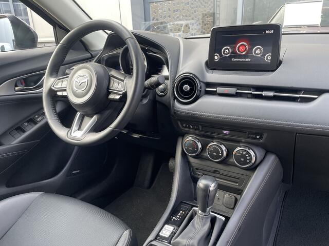 Mazda CX-3 2.0 SkyActiv-G 121 Luxury | AUTOMAAT | 360 CAMERA | CARPLAY | HALF LEDER | HUD |