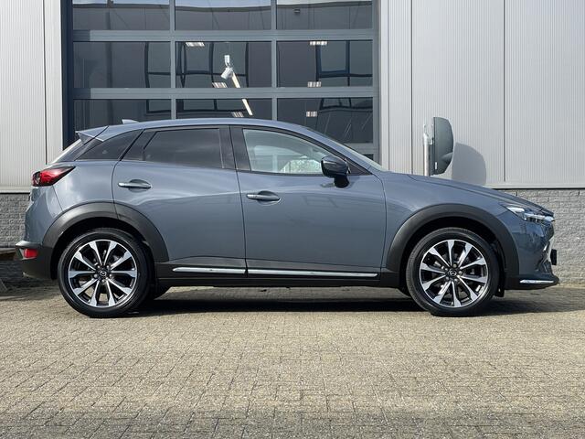 Mazda CX-3 2.0 SkyActiv-G 121 Luxury | AUTOMAAT | 360 CAMERA | CARPLAY | HALF LEDER | HUD |